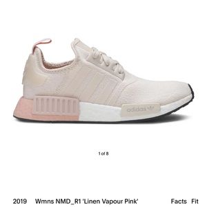 2019 Womens NMD R1 Linen Vapour Pink